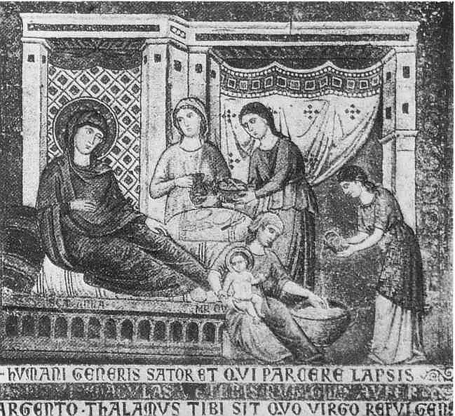 29 ПЬЕТРО КАВАЛЛИНИ МОЗАИКА ЦЕРКВИ САНТА МАРИЯ ИН ТРАСТЕВЕРЕ В РИМЕ 1291 - фото 35