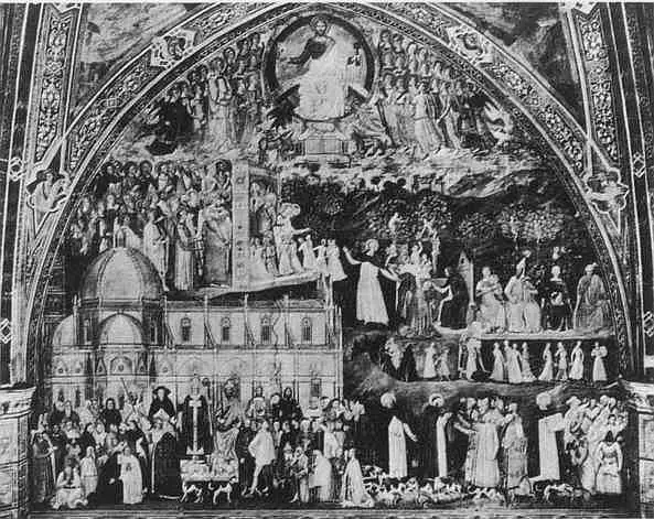 71 АНДРЕА БУОНАЙУТИ ТРИУМФ ПОКАЯНИЯ ФРЕСКА ЦЕРКВИ САНТА МАРИЯ НОВЕЛЛА ВО - фото 77
