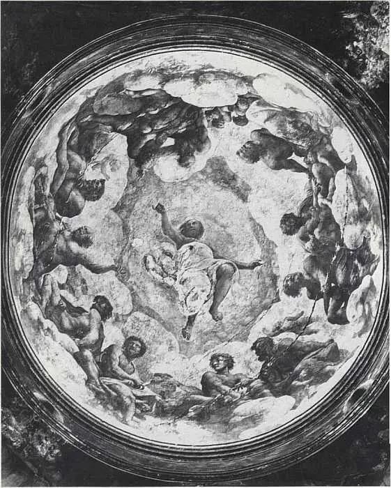 176 КОРРЕДЖО ВОЗНЕСЕНИЕ ХРИСТА ФРЕСКА КУПОЛА ЦЕРКВИ САН ДЖОВАННИ - фото 179