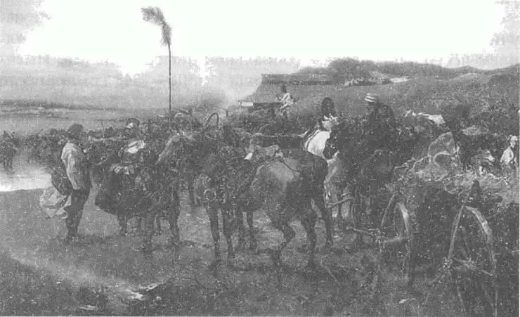 Литовское посполитое рушение шляхетское ополчение Худ Ю Брандт 1880 - фото 77