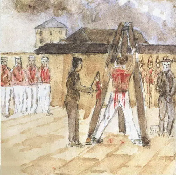 Жизнь на Марсе а Порка каторжника Чарльза Маэра на острове Норфолк 1823 - фото 41