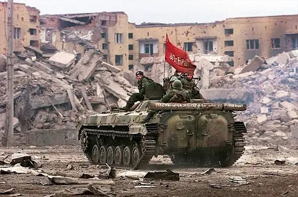 Российская армия в Грозном архив автора КПП блокпосты прочие места - фото 37