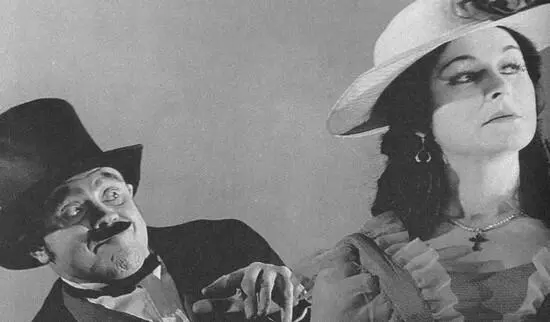 Соломенная шляпка 1959 Бопертюи Анне Л Адомавичуте Сцена из спектакля - фото 28
