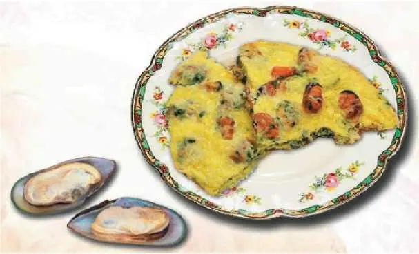 Вам понадобится на 2 порции 4 яйца 45 столовых ложки сливок 1 помидор - фото 46