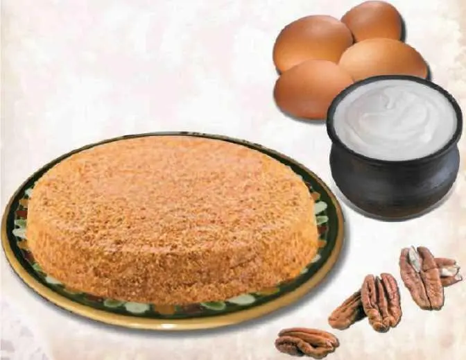 Вам понадобится 300 г сметаны 250 г сливочного масла соль сода ванилин - фото 60