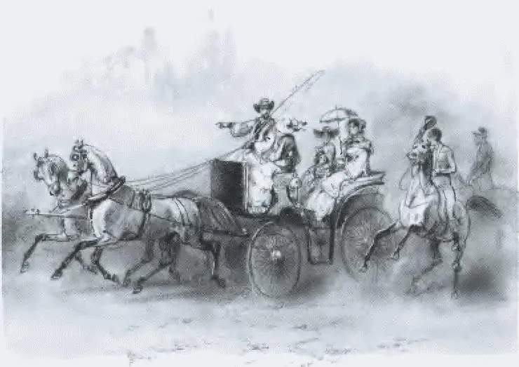 Прогулка А И Шарлемань 1853 г Придорожная часовня Псковская область - фото 27