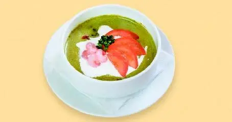 Суппюре с салатом перцем и зеленью Суп овощной Суп холодный с - фото 55