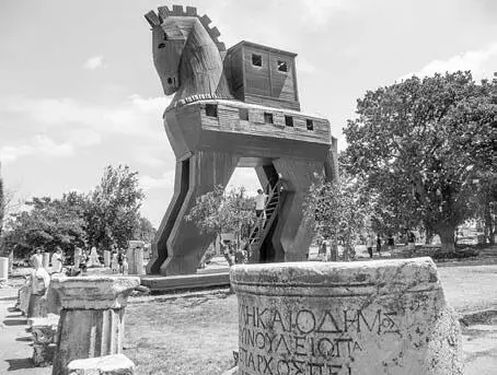 Рис 29Деревянный конь любимый аттракцион гостей троянского археологического - фото 29