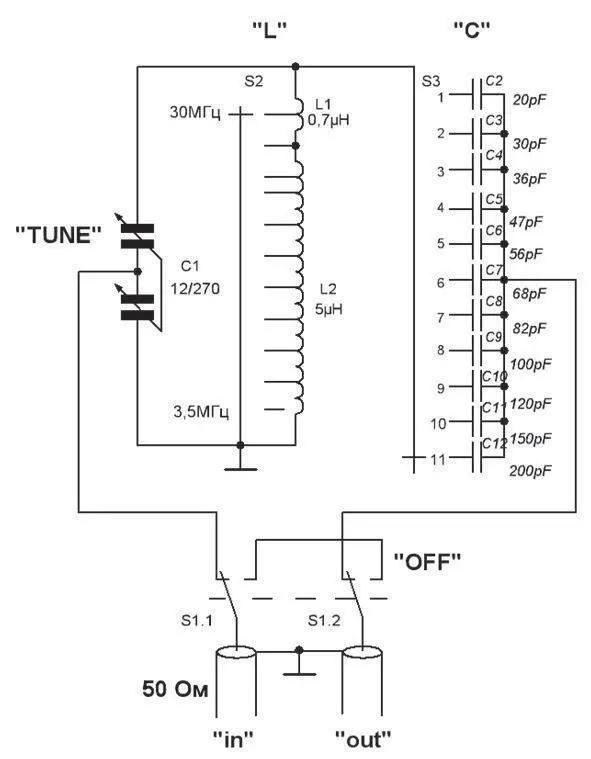 Рис 325Электрическая схема согласующего устройства ШПТ наматывается на ВЧ - фото 58