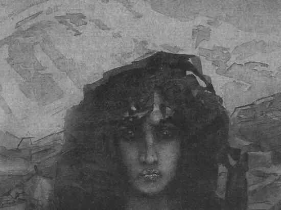 Голова Демона Бумага смешанная техника 18901891 гг На первой встрече с - фото 11