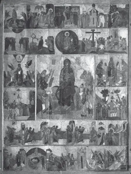Похвала Богоматери с Акафистом в клеймах Икона конца XIV в В конце XII - фото 176