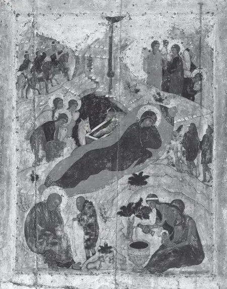 Рождество Андрей Рублев 1405 г Персии на Грузию согласно легенде ризу в - фото 183