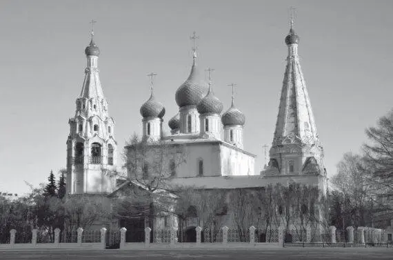 Церковь Ильи Пророка 16471650 гг Ярославль Своих убитых большевики хоронили - фото 225