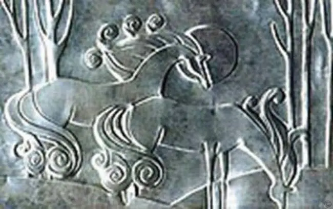 Рис 514 Кони на водопое Алюминий Металлопластика Автор К А Скворцов - фото 109