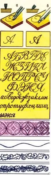 Рис 635 Последовательность выполнения гравировки под глянец а - фото 144