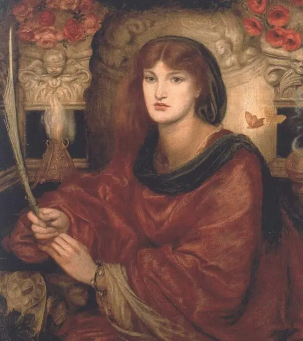 Dante Gabriel Rossetti SIBYLLA PALMIFERA Oil on canvas Circa 18651870 - фото 14