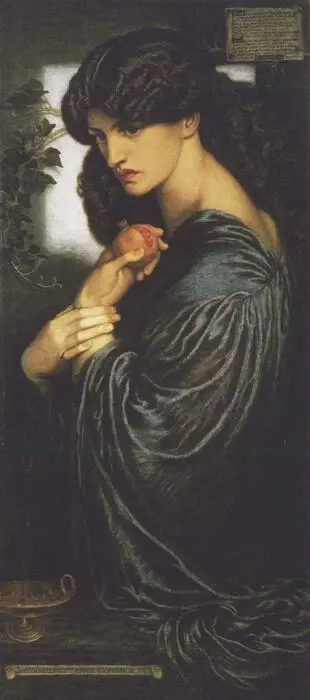 Dante Gabriel Rossetti PROSERPINE Oil on canvas 1874 Tate London Данте - фото 18