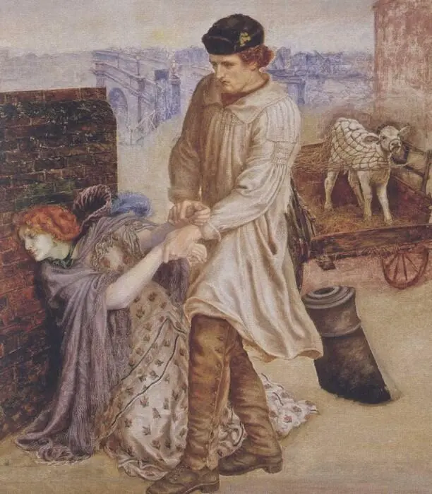 Dante Gabriel Rossetti FOUND Oil on canvas1854185518591881 Delaware Art - фото 25
