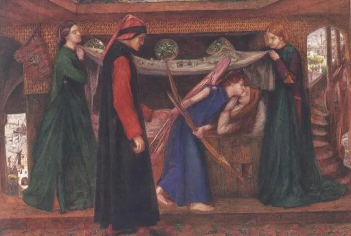 Dante Gabriel Rossetti DANTES DREAM AT THE TIME OF THE DEATH OF BEATRICE - фото 28