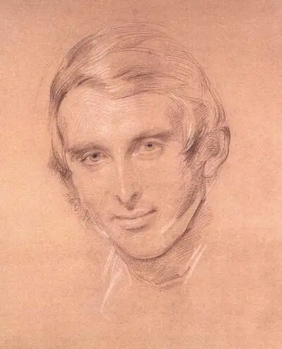 Джордж Ричмонд ПОРТРЕТ ДЖОНА РЁСКИНА Ок 1857 Национальная портретная галерея - фото 31