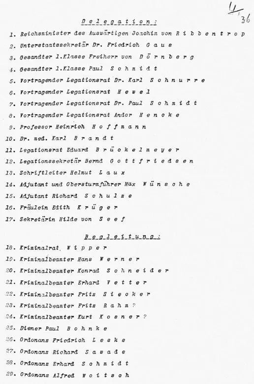 1 Министр иностранных дел Иоахим фон Риббентроп 18931946 обергруппенфюрер - фото 13