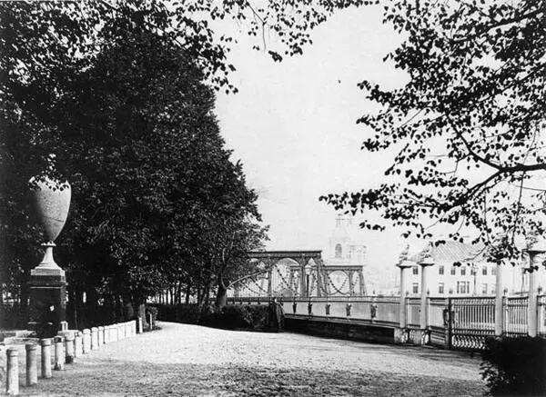 Решетка Летнего сада Архитектор Л И Шарлемань Фото до 1872 г Однако - фото 8