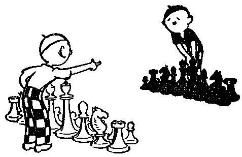 По нашим рисункам вы уже познакомились с шахматными фигурами Теперь - фото 12
