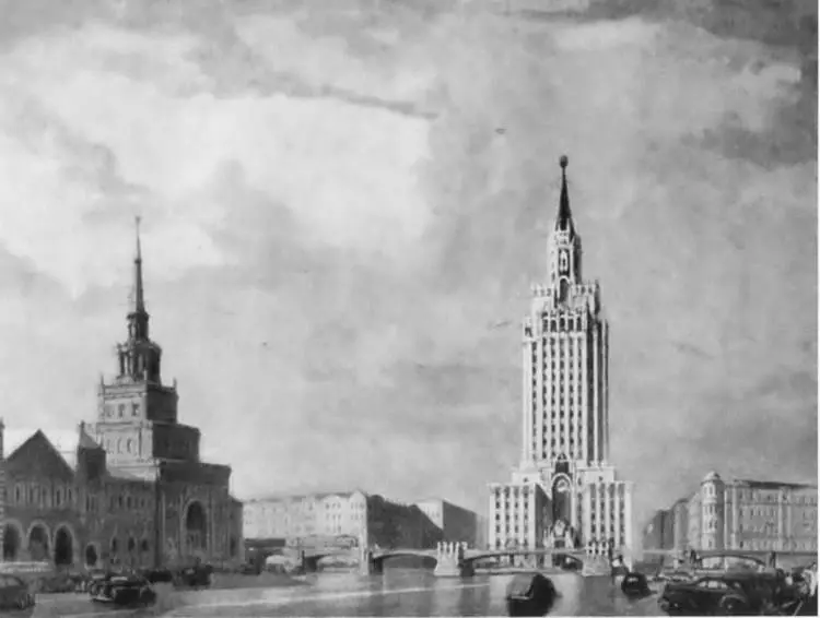 Здание гостиницы Ленинградская на Комсомольской площади Архитекторы ЛМ - фото 46