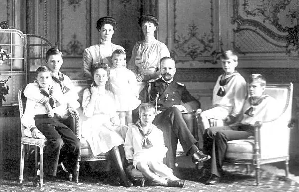 Семья вел кн Ксении Александровны и вел кн Александра Михайловича 1911 г - фото 14