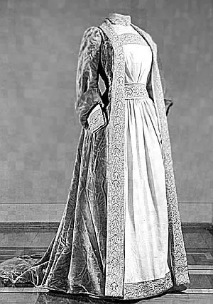 Платье женское 1880е гг В 1870е годы а точнее после Всемирной выставки в - фото 43