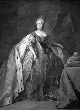 Императрица Екатерина II у М В Ломоносова Художник И Федоров М В - фото 1