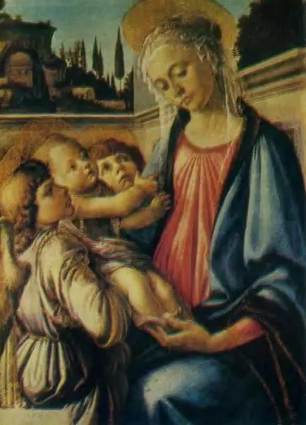 1 Мадонна с младенцем и двумя ангелами 14681470 Неаполь музей Каподимонте - фото 2