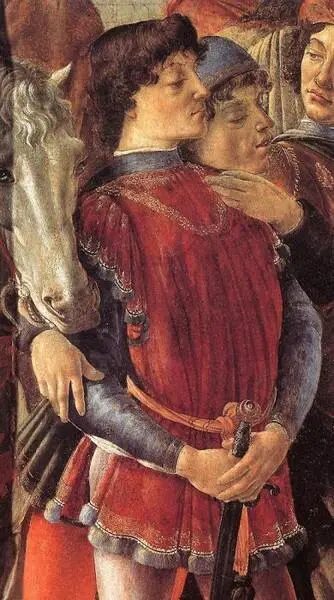 10 Портрет Лоренцо Медичи Деталь Поклонения волхвов 1477 Флоренция - фото 11