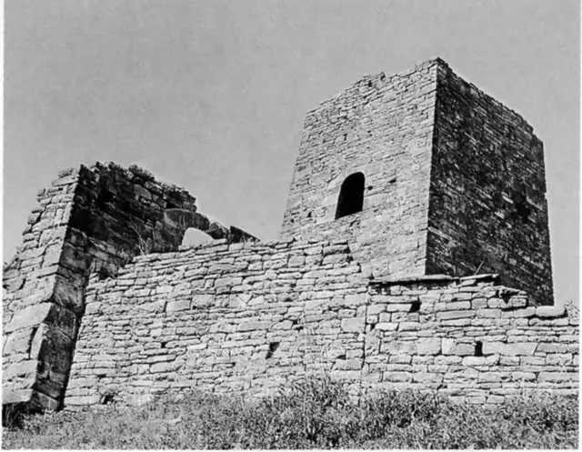 Эткалинский замок Развалины мечети в ауле Ошни где когдато собирались - фото 4