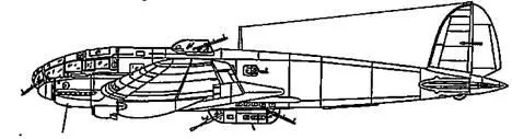 He 111 Н6 двигатели Jumo 211F1 илиi F2 с индивидуальными патрубками С - фото 106