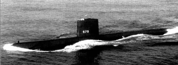 SSN579 Суордфиш второй корабль типа Скейт первый американский атомоход - фото 28