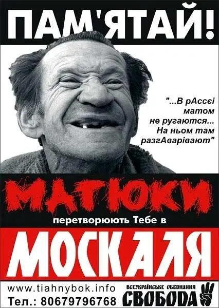 Плакат за чистоту украинского языка А может не стоило уступать бесконечным - фото 8