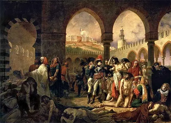 А Гро Наполеон в госпитале чумных в Яффе Зачумленные в Яффе 1804 г - фото 11