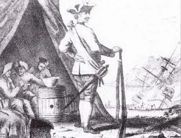 Джордж Лоутер на своем барке в АмашикБей Белиз 1722 г Лоутер потеря - фото 33