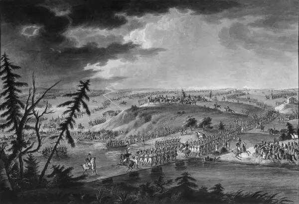 Переправа наполеоновской армии через Неман 24 июня 1812 г Гравюра XIX в За - фото 14