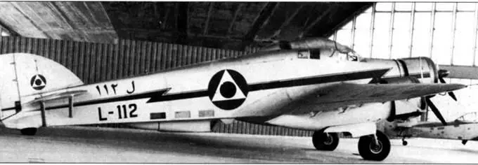 Самолет номер L112 это один из четырех SM 79 переданных Ливану в 1949 - фото 167
