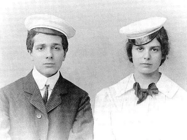 Близнецы Клаус и Катя Прингсхайм 1901 год Сама Катя сдавала эти экзамены - фото 110