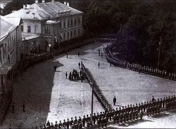 Ставка Верховного Главнокомандующего в Могилеве Вид сверху Фото 19151916 гг - фото 12