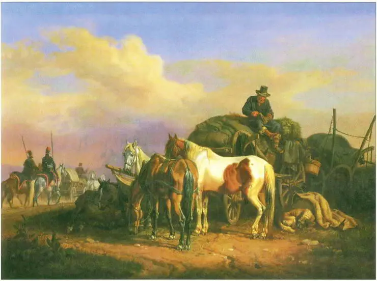 Русский обоз ИА Клейн 1815 г Городской исторический музей г Нюрнберга - фото 84