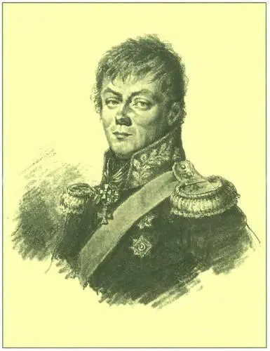 Граф ПП Коновницын Рисунок Луи де СентОбена 181215 гг Егеря 38го и - фото 109