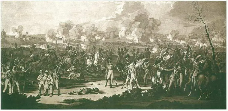 Сражение у Полоцка 18 августа 1812 г Гравюра Д Ругендаса 1810е гг - фото 113