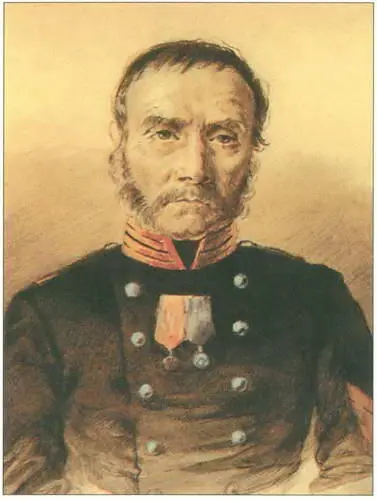 Осип Лыченко Акварель П Лебедящева 1856 г В 1812 г рядовой - фото 117