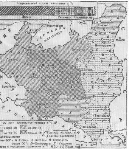 Национальные меньшинства в Польше в середине 1930х гг Административное - фото 12