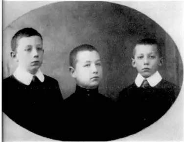 Дети Н А Варенцова слева направо Андрей Иван Константин Фото 1910х гг - фото 11