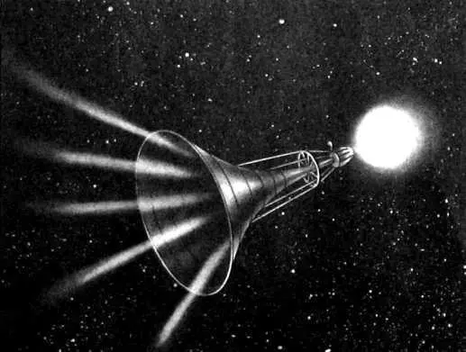 Рис 3 Межзвездный самолет Бюссара Гигантская воронка нужна для сбора - фото 3